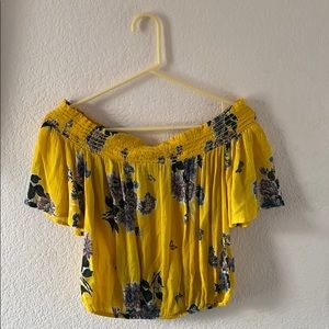 Off the shoulder blouse